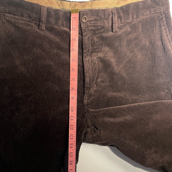 Polo Ralph Lauren Corduroy Pants Dark Chocolate - Picture 12 of 14